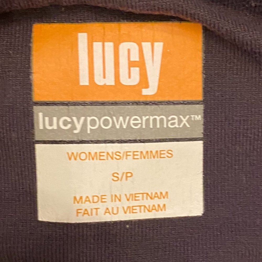 LN Lucy Hatha Collection Black Gray Leggings Small - Picture 5 of 5